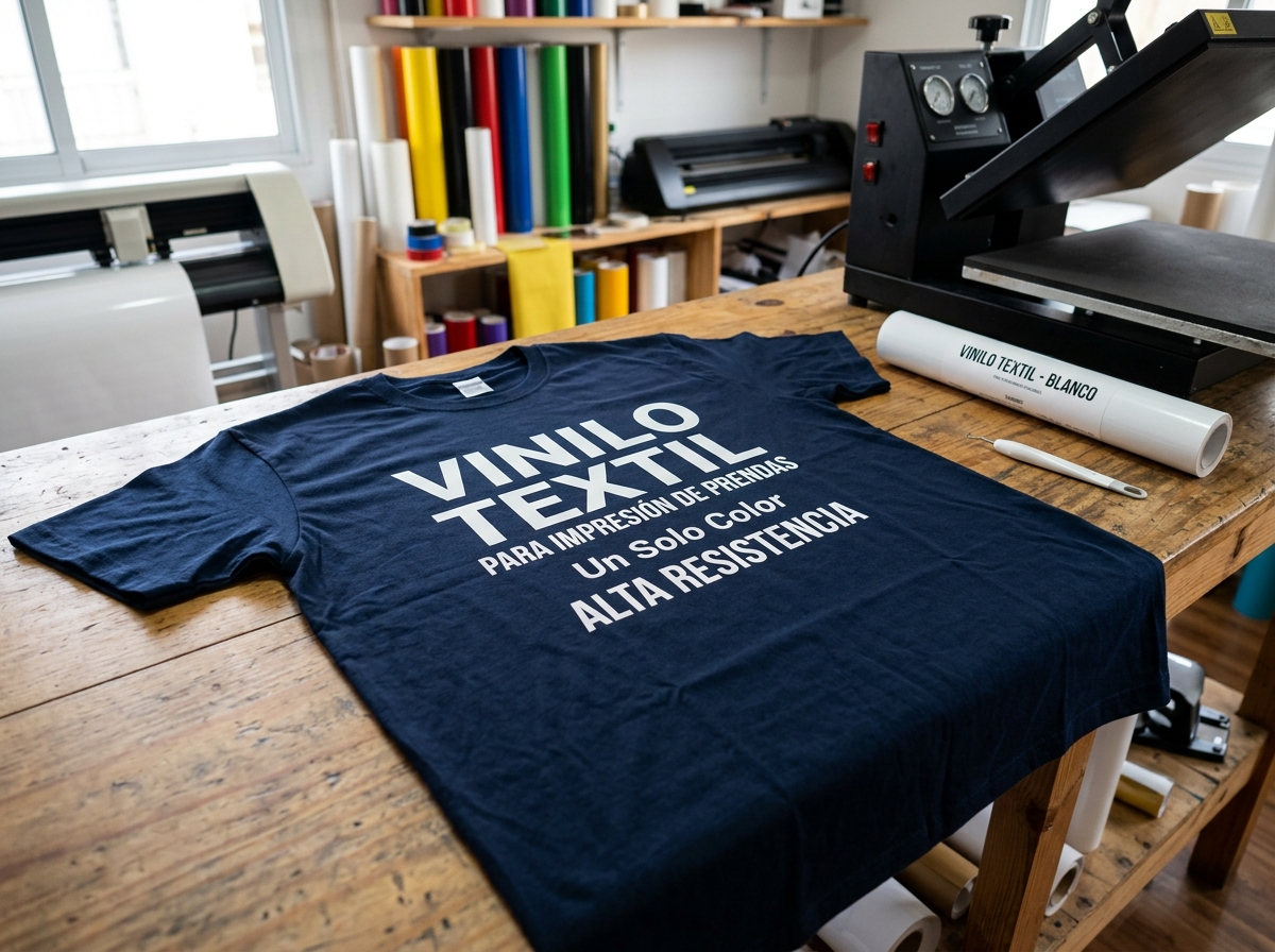 Vinilo textil para camisetas